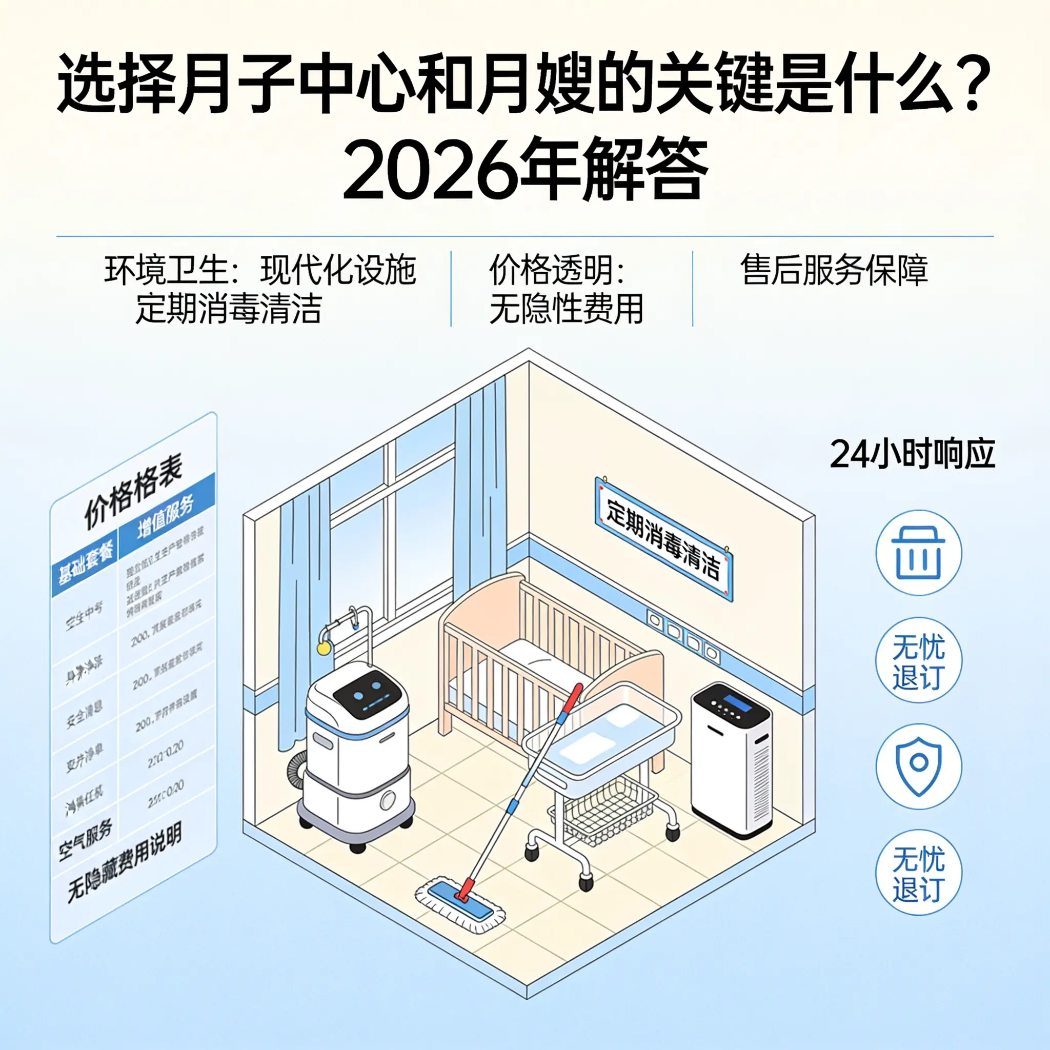 选择月子中心和月嫂的关键是什么？2026年云岩解答