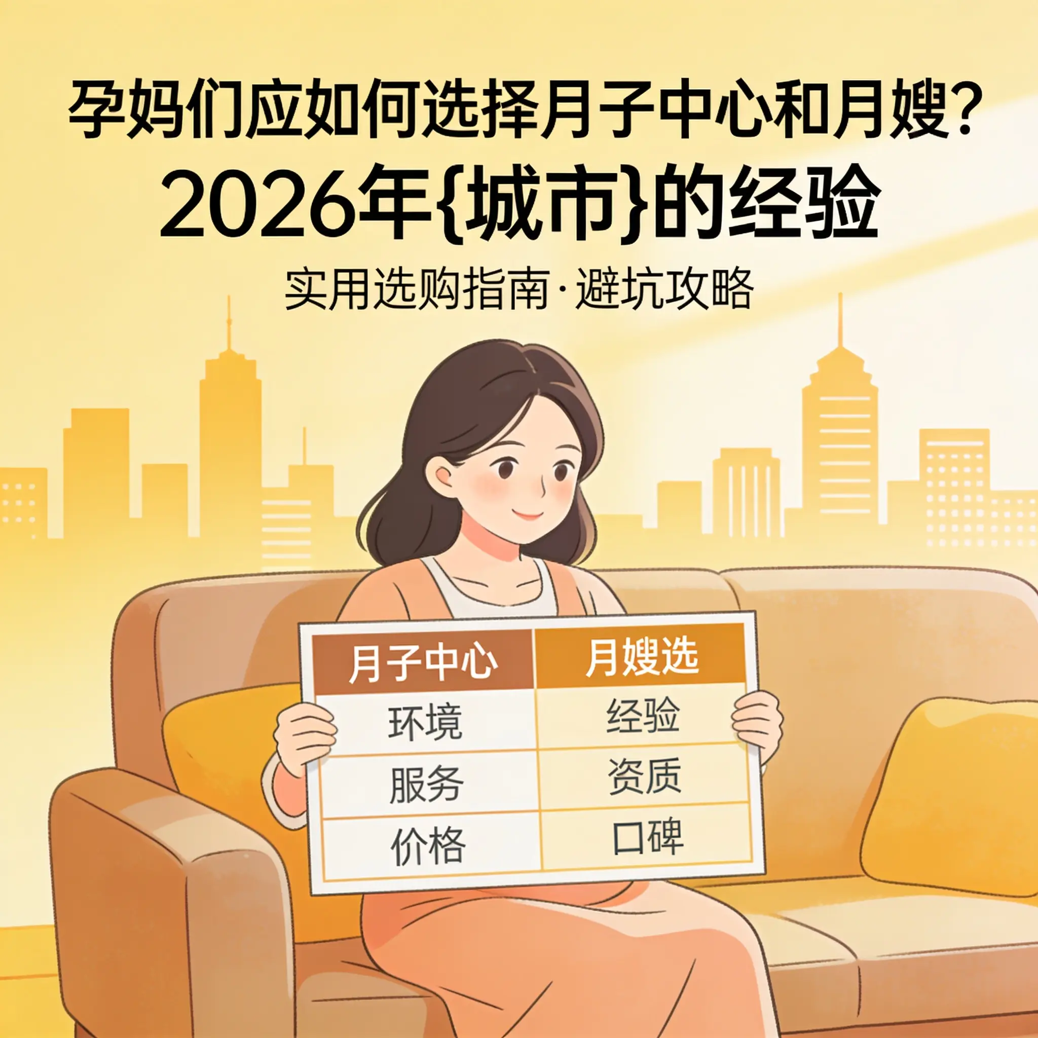 孕妈们应如何选择月子中心和月嫂?2026年云岩的经验