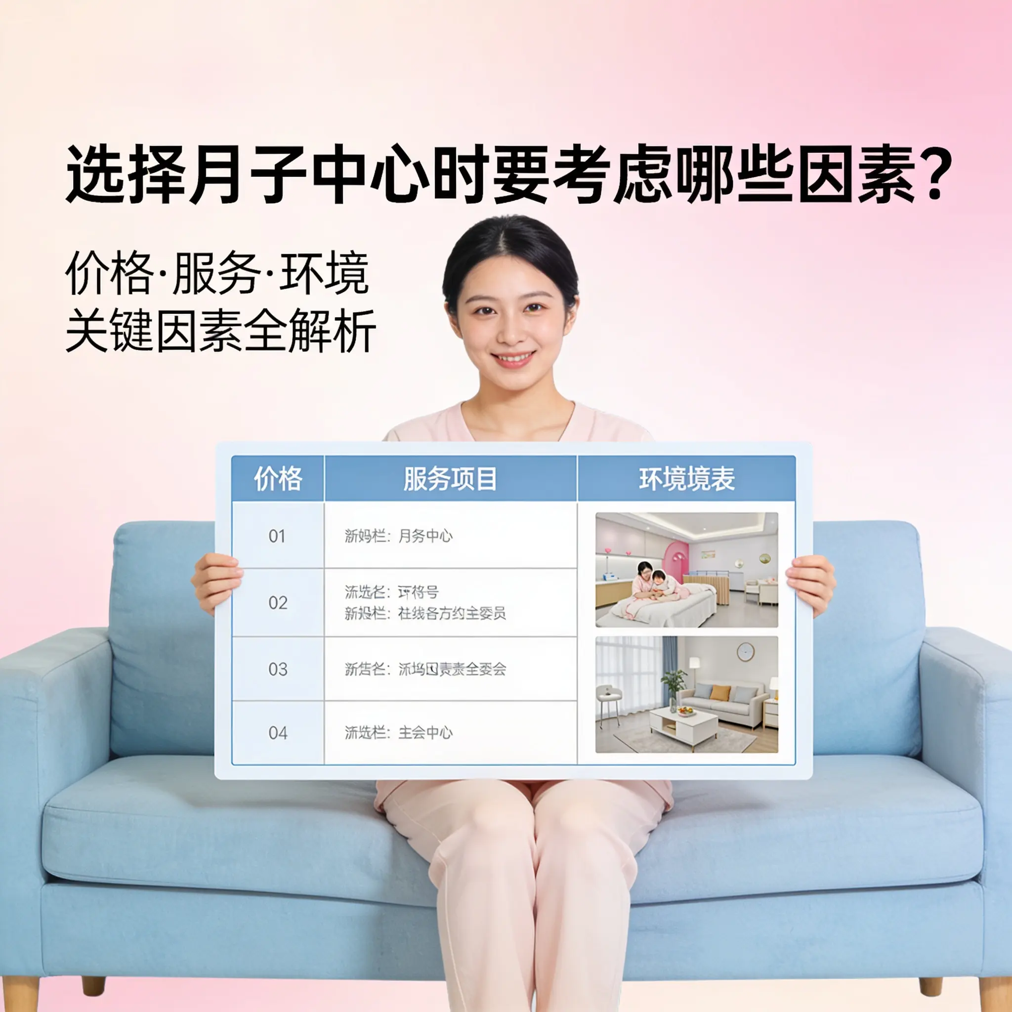 在云岩选择月子中心时要考虑哪些因素？